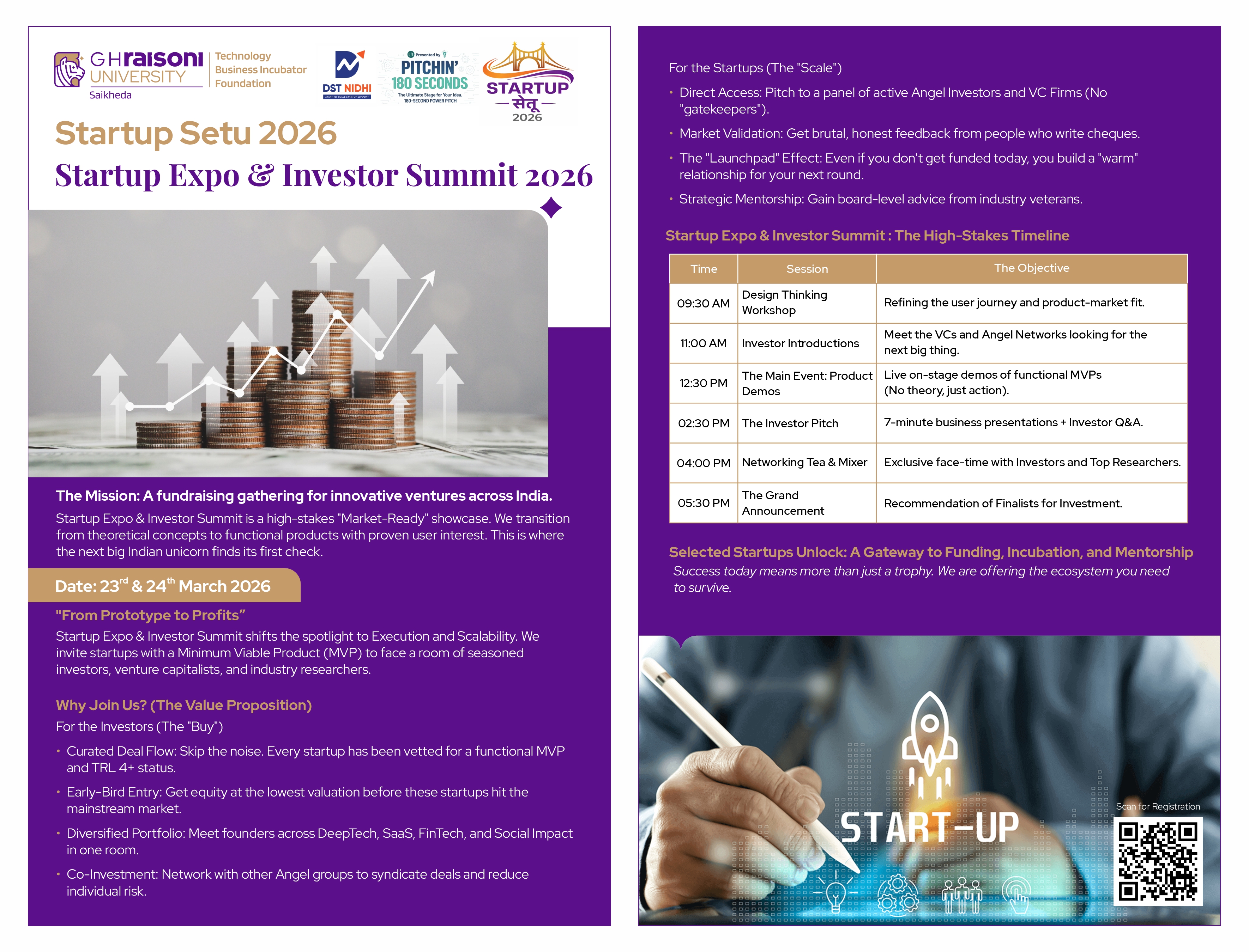 Startup Setu 2026 - Investor Summit
